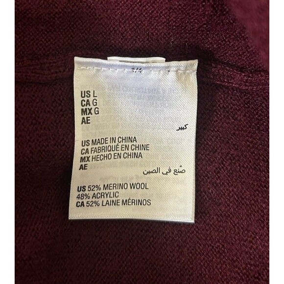 Club Room Men's Merino Wool Sweater Long Sleeve - Picture 8 of 8